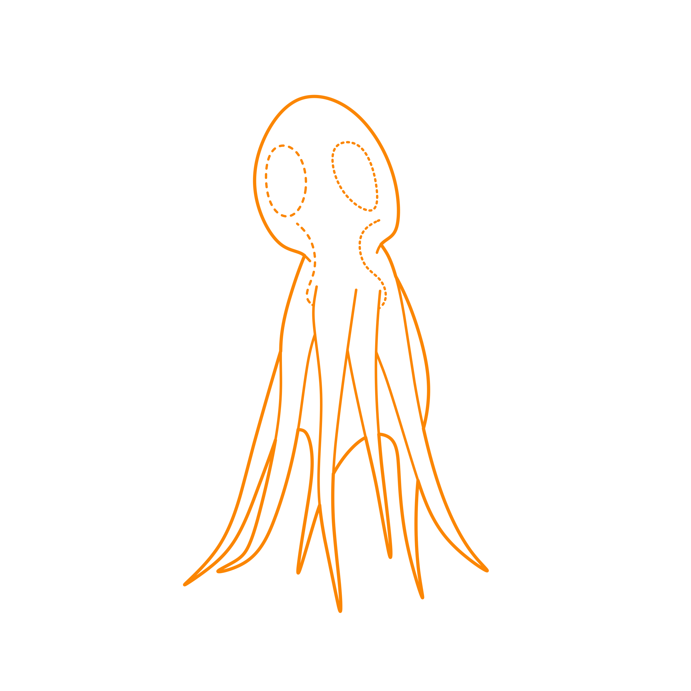 Animals Cephalopods Glass Octopus Line Art Svg Vector Free Vectors